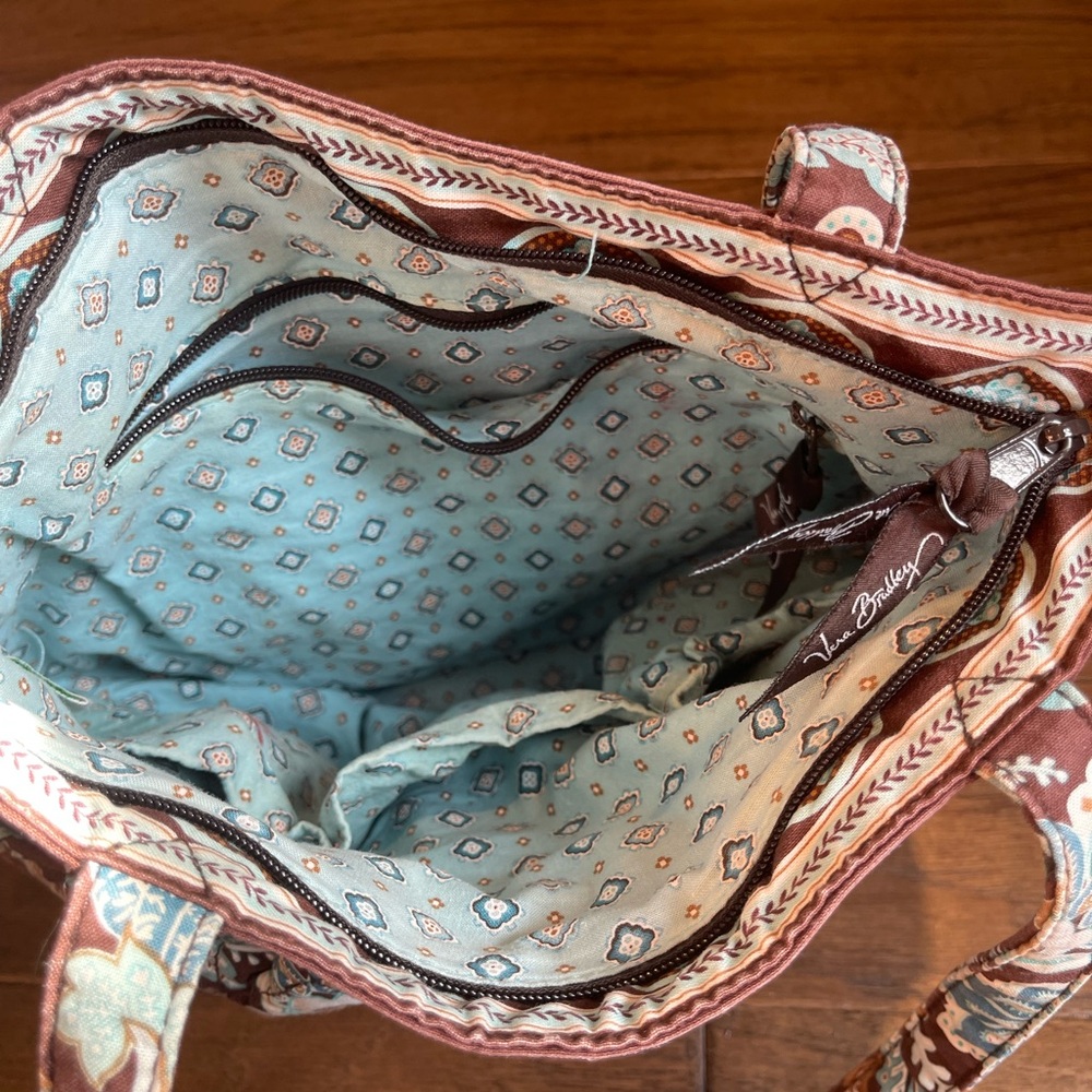 VERA BRADLEY Paisley Shoulder Bag / Purse. - Picture 6 of 10